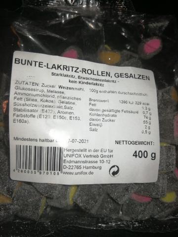 Bunte-Lakritz-Rollen, gesalzen von slhh1977 | Hochgeladen von: slhh1977