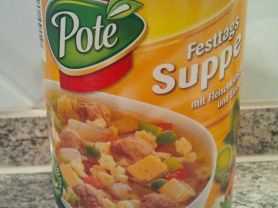 Poté Festtags-Suppe, Festtags-Suppe mit leckeren Flei | Hochgeladen von: Ramona76