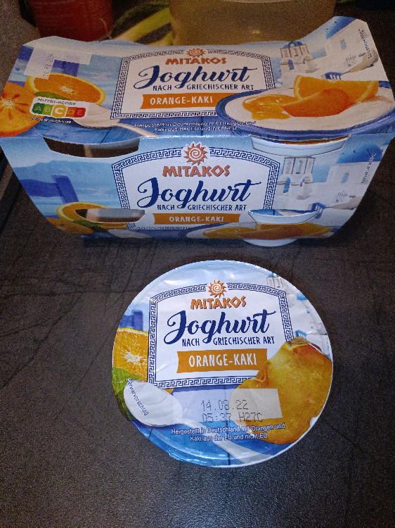 Joghurt nach griechischer Art Orange-Kaki von tobiasgehle2557 | Hochgeladen von: tobiasgehle2557