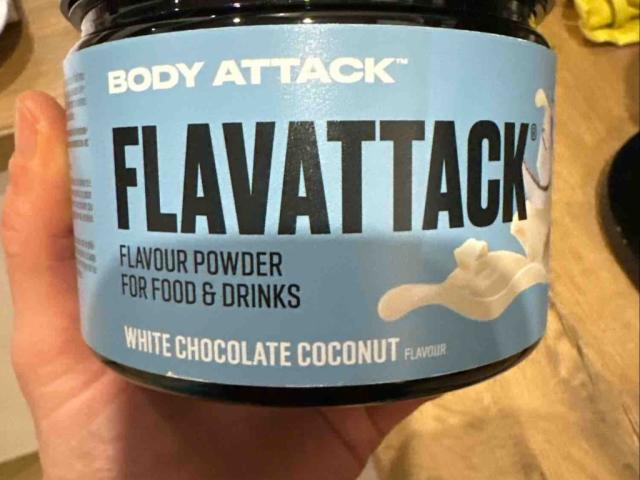 Flavattack Flavour Powder, white chocolate & coconut by Arom | Uploaded by: Aromastoff