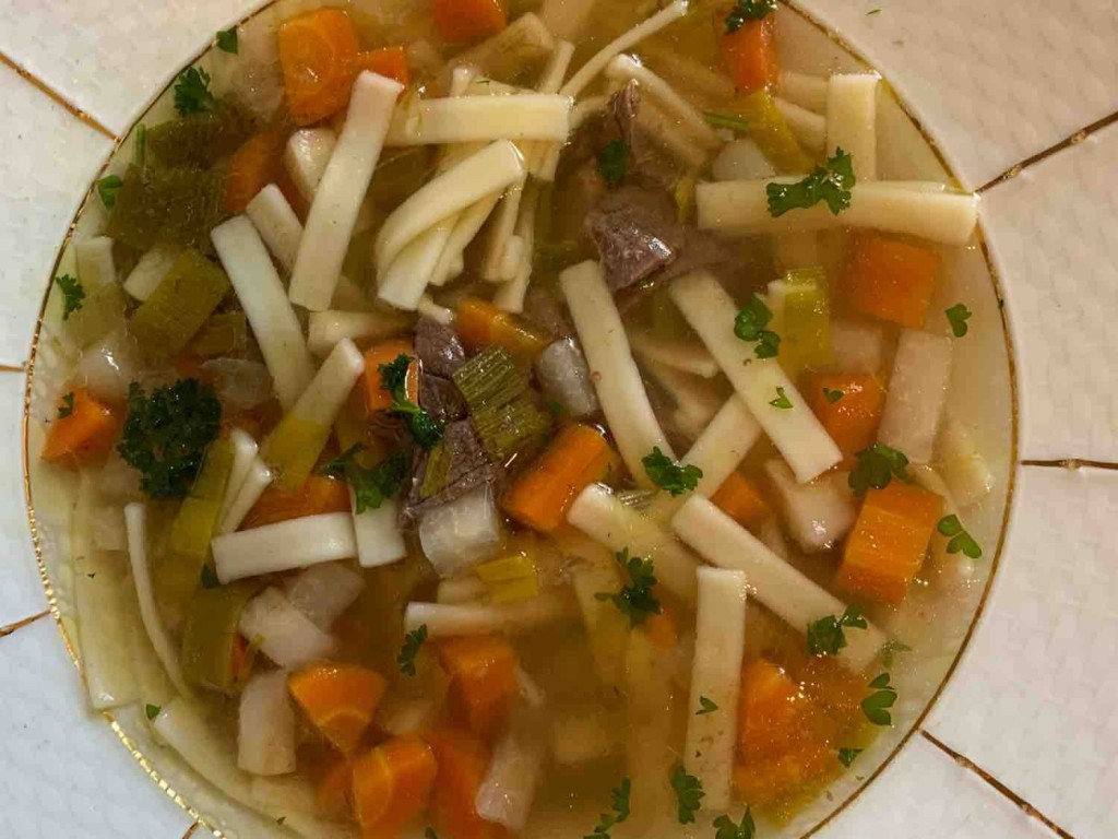 Nudelsuppe mit Gemüse von golfmaus | Hochgeladen von: golfmaus