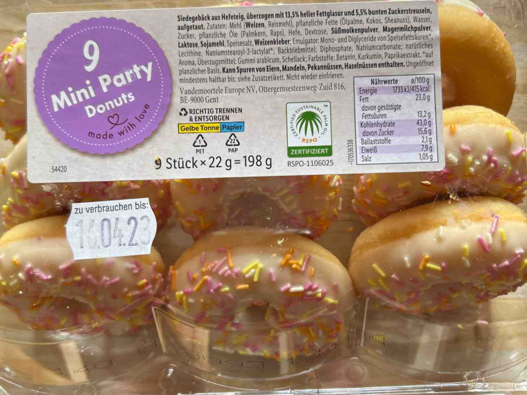 Mini Party Donuts von Zahni | Hochgeladen von: Zahni