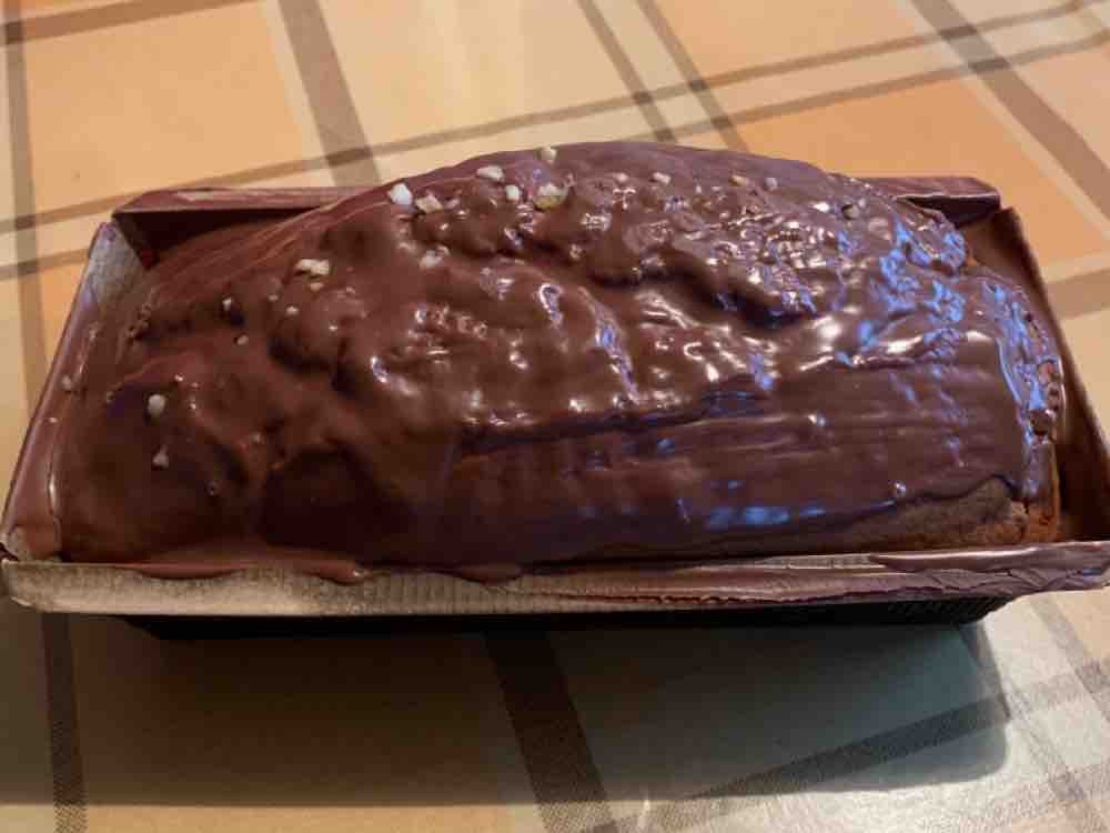 Nuss-Sandkuchen mit kakaohaltiger Fettglasur von hedi54 | Hochgeladen von: hedi54
