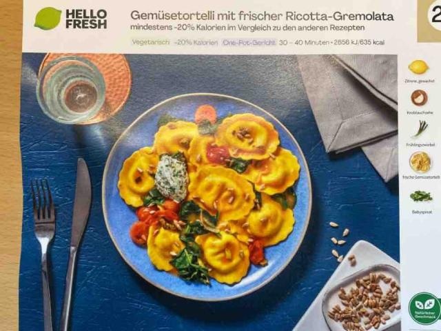 Gemüsetortelli mit frischer Ricotta-Gremolata von yvonneflock426 | Hochgeladen von: yvonneflock426