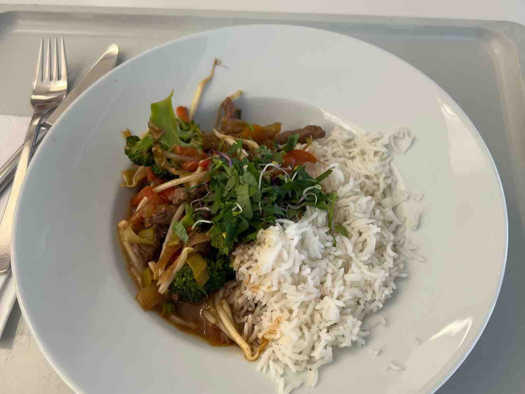 Thai Curry Rind mit Reis von wolffddb2024 | Hochgeladen von: wolffddb2024