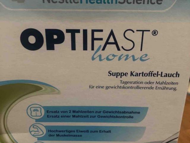 Optifast home Kartoffel Lauch Suppe von SilviaD | Hochgeladen von: SilviaD