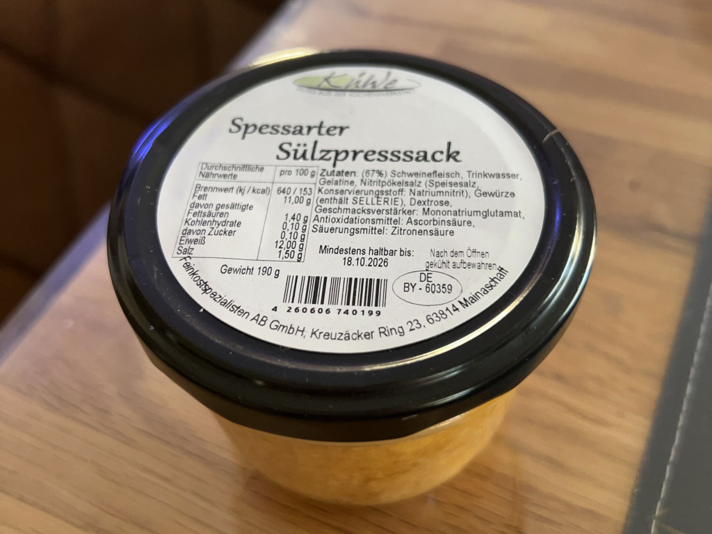 KüWe Spessarter Sülzpressack von melpurzel | Hochgeladen von: melpurzel KüWe Spessarter Sülzpressack von melpurzel | Hochgeladen von: melpurzel