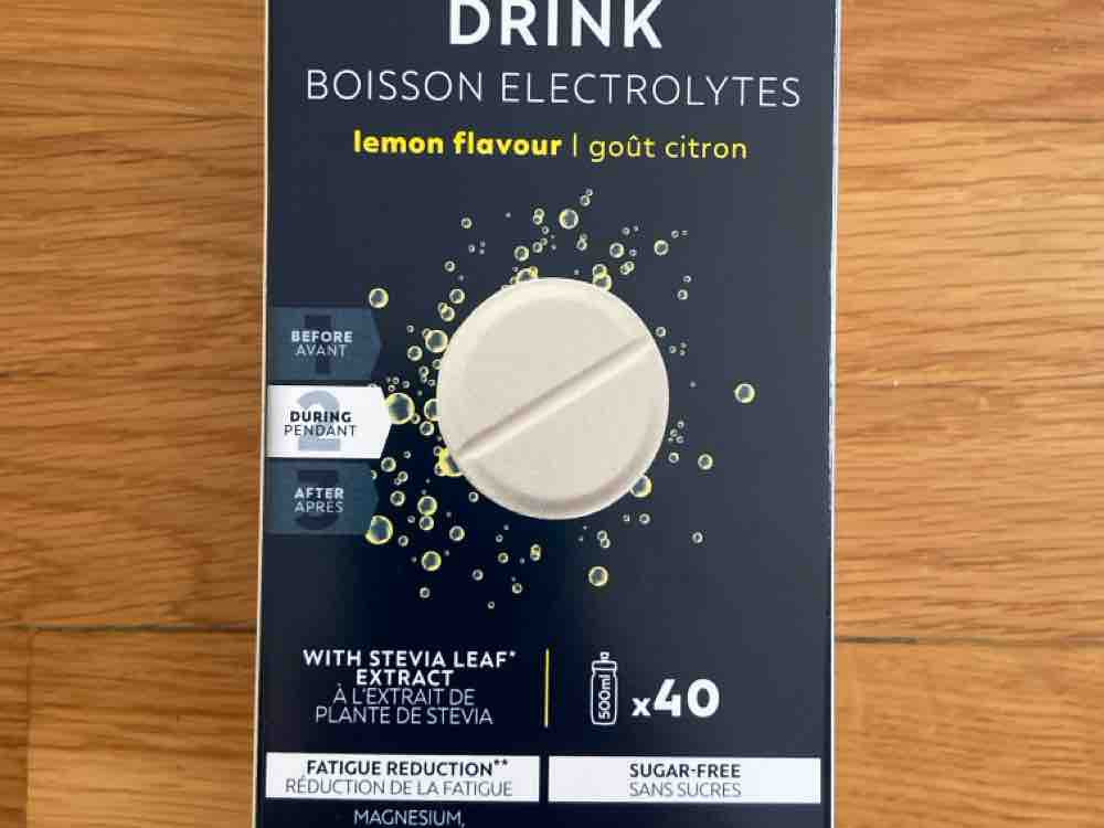 Electrolytes Drink, lemon flavour von Gymphil | Hochgeladen von: Gymphil