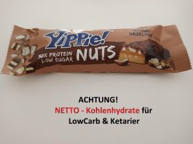 Yippie Nuts, Nougat Hazelnut, Netto-KH | Hochgeladen von: der.schumacher