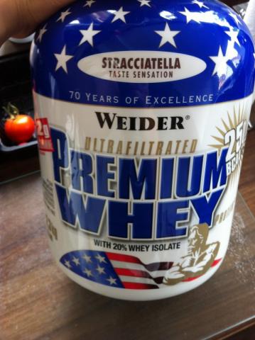 Weider Premium Whey, Straciatella | Hochgeladen von: ninafischer1703409
