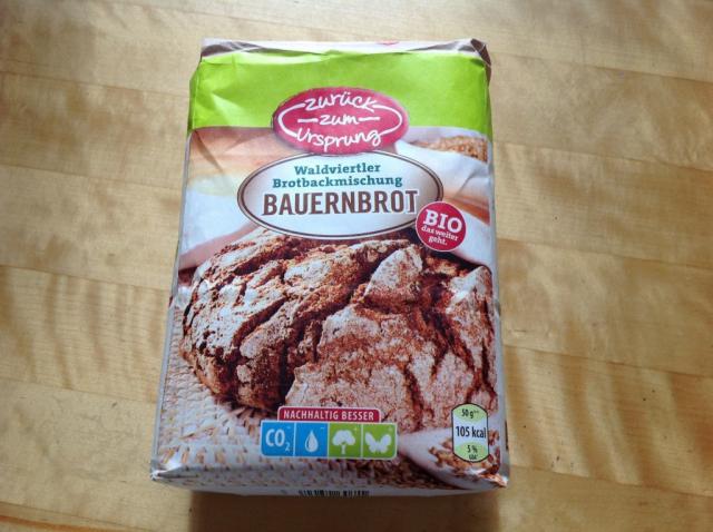 Bauernbrot aus Waldviertler Brotbackmischung BIO Hofer | Hochgeladen von: Andy92