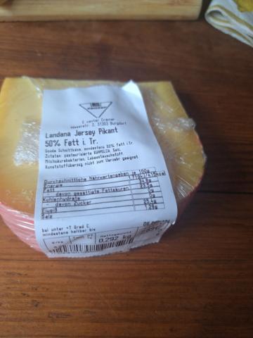 Landana Jersey Pikant, Pasteurisierte Kuhmilch von Pommesrotweis | Hochgeladen von: Pommesrotweiss