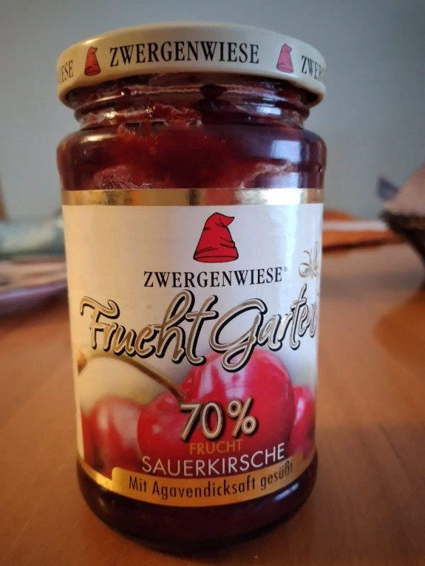 Frucht Garten Sauerkirsch 70 %, bio, vegan, mit Agavendicksaft g | Hochgeladen von: susi2211