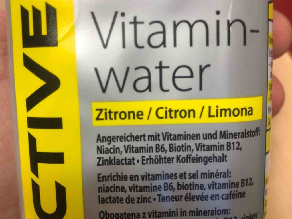 Active Vitaminwater, Zitrone von Nastybelle82 | Hochgeladen von: Nastybelle82
