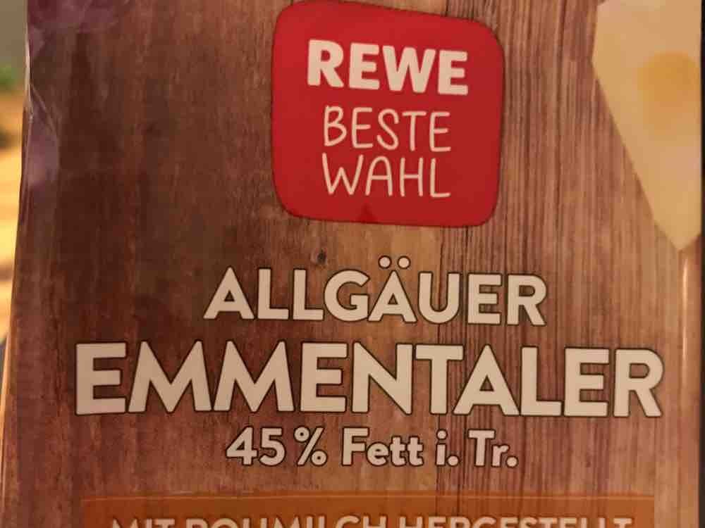 Rewe Beste Wahl Allgäuer Emmentaler von StfnGltz | Hochgeladen von: StfnGltz