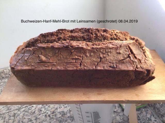 Buchweizen Hanfbrot 3, Nussig | Hochgeladen von: zuhause