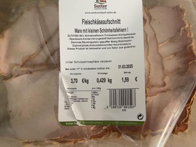 Fleischkäseaufschnitt von saschamarino | Hochgeladen von: saschamarino Fleischkäseaufschnitt von saschamarino | Hochgeladen von: saschamarino