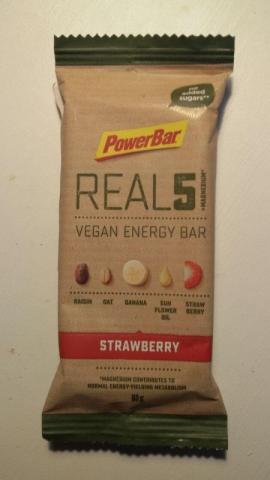 Real 5 Vegan Energy Bar Strawberry | Hochgeladen von: lgnt