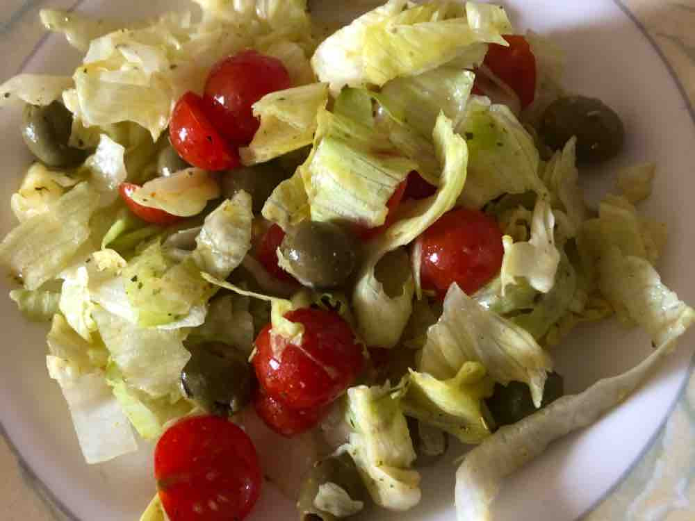 Gemischter Salat, mit Essig/Öl-Dressing von ingetje | Hochgeladen von: ingetje