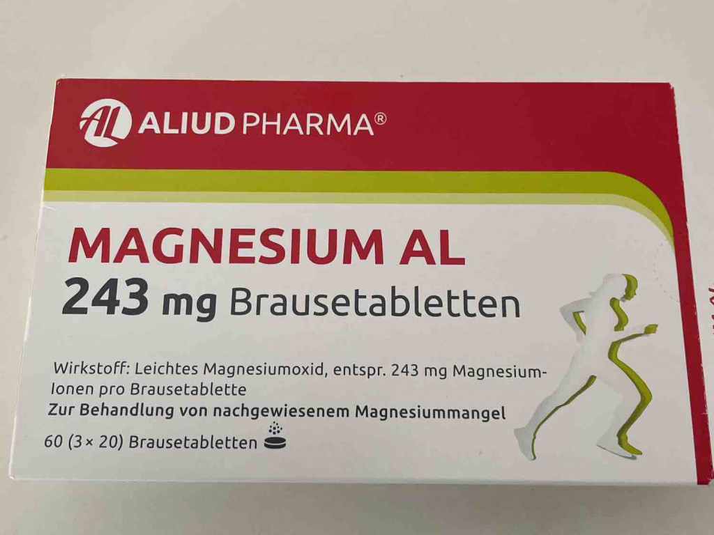 Magnesium AL 243 mg Brausetabletten von mbuek | Hochgeladen von: mbuek