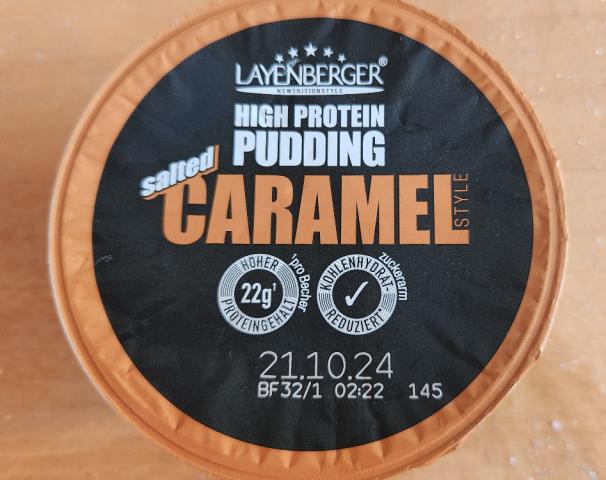 High Protein Pudding Salted Karamel, laktosefrei von Silvermoon0 | Hochgeladen von: Silvermoon030