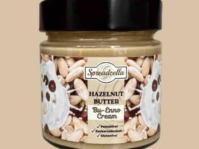 Hazelnutbutter Bu-enno, Nüsse, Magermilchpulver, Vollmilchpulver | Hochgeladen von: nataschanatti