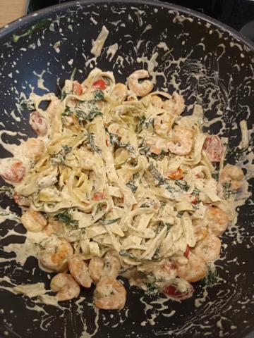 Tagliatelle mit Shrimps von Debby0310 | Hochgeladen von: Debby0310