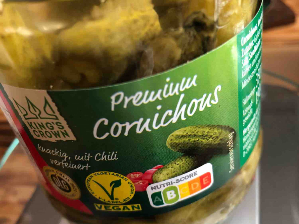 King's Crown, Cornichons, Chili Kalorien Neue Produkte Fddb