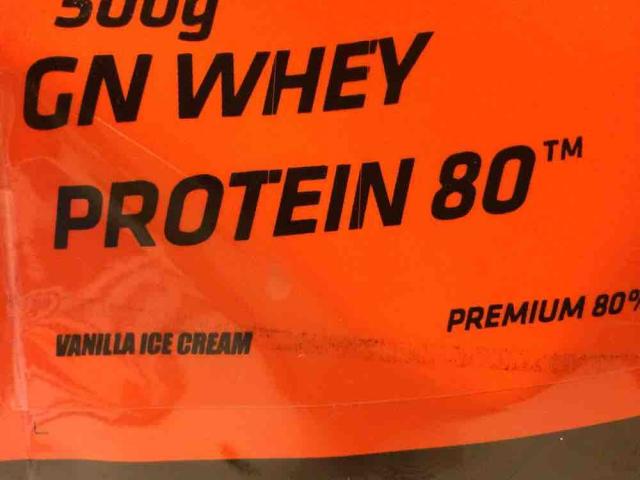 gn Whey Protein 80 von tranquila | Hochgeladen von: tranquila