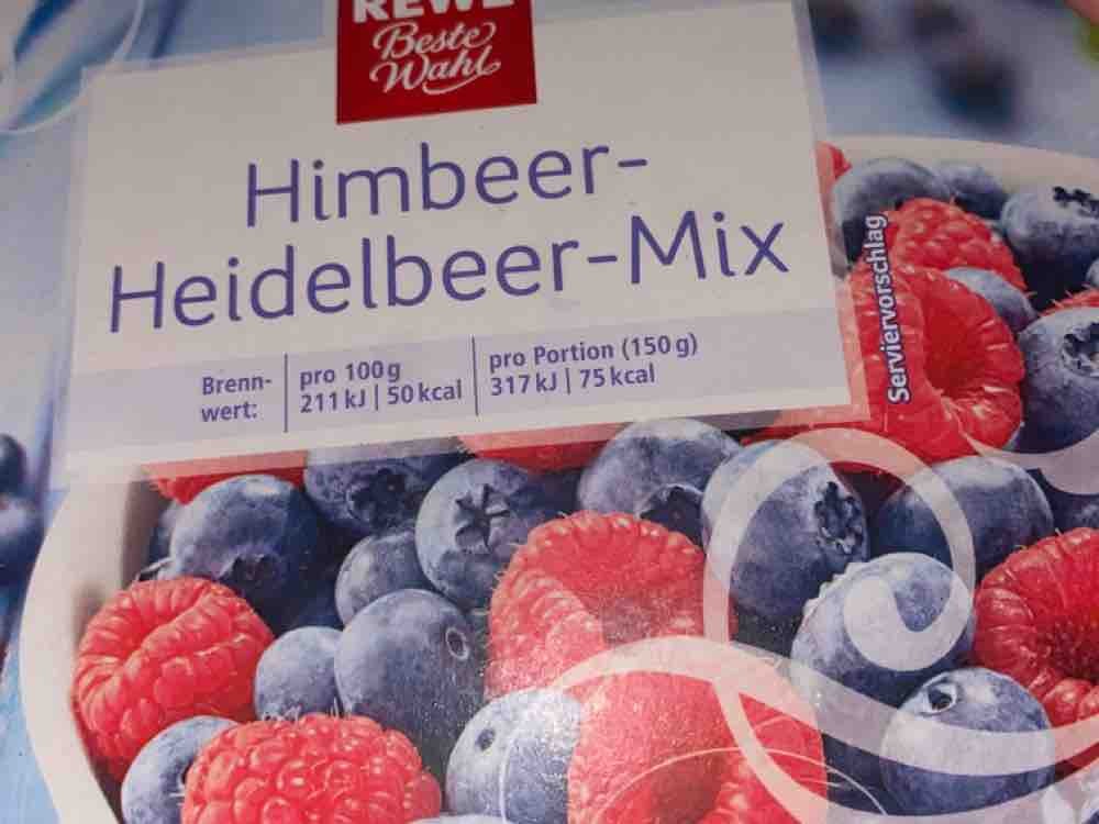 Rewe Beste Wahl, Himbeer-Heidelbeer-Mix Kalorien - Neue Produkte - Fddb