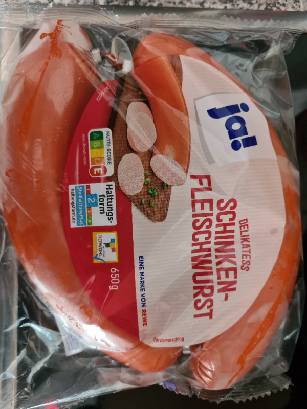 Ja! Delikatess Schinken-Fleischwurst von Tamilis | Hochgeladen von: Tamilis