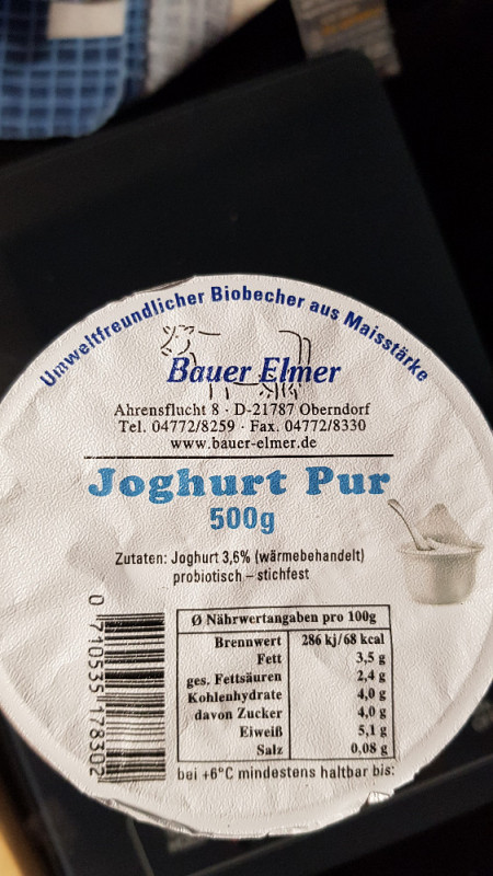 Joghurt Pur, 3,6% Fett von samako | Hochgeladen von: samako