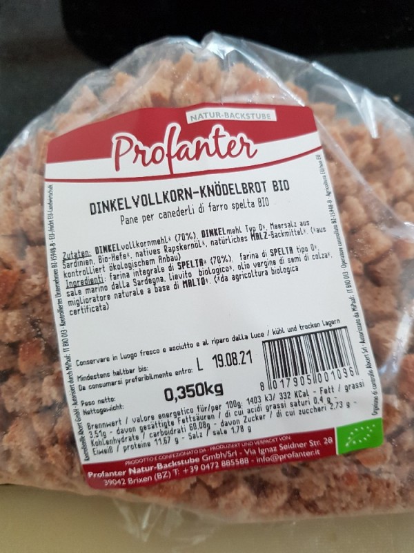 Dinkel Vollkorn Knödelbrot Bio von personalcoachvi527 | Hochgeladen von: personalcoachvi527