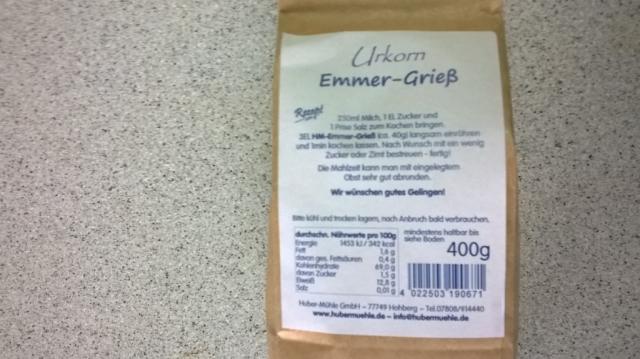 Urkorn Emmer-Grieß | Hochgeladen von: ZILLY