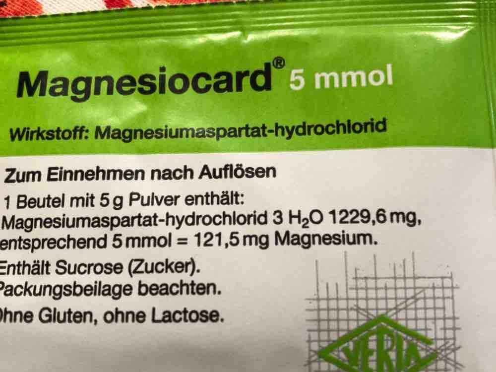 Magnesiocard, 5mmol von gismolaufen | Hochgeladen von: gismolaufen