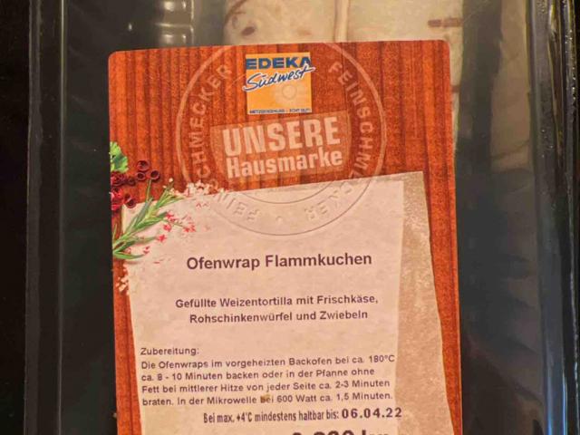 Ofenwrap Flammkuchen von kolibri1606 | Hochgeladen von: kolibri1606