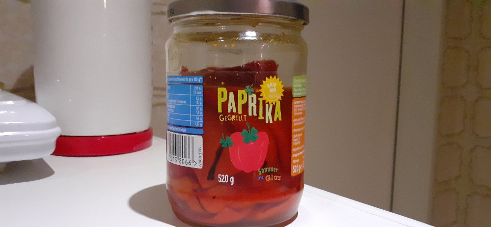 Gegrillte rote Paprika , Paprika  von Sahel | Hochgeladen von: Sahel