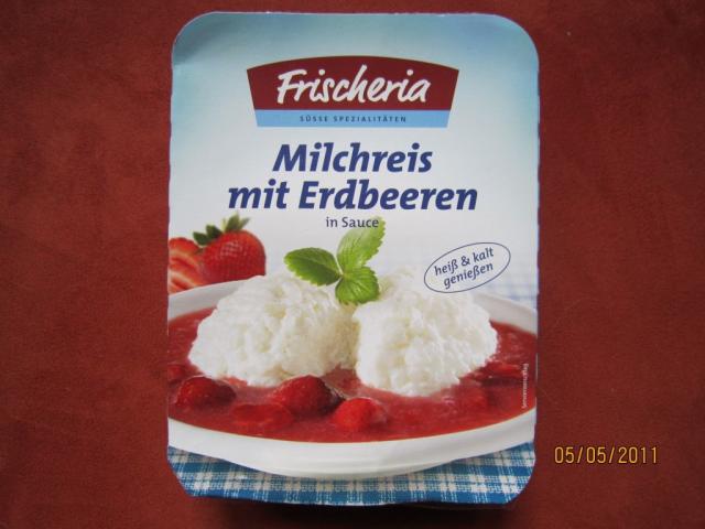 Milchreis & Erdbeeren in Sauce | Hochgeladen von: Fritzmeister