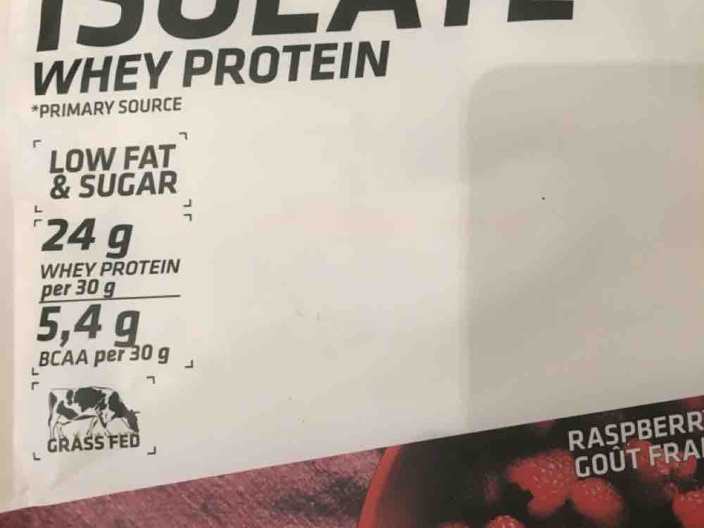 Isolate Whey Protein, Raspberry Flavour von Norik1701 | Hochgeladen von: Norik1701