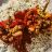 mit rauchigem Hähnchen gefüllte Paprika mit Kräuterreis von reni | Hochgeladen von: reniarrad