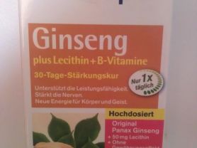 Ginseng plus Lecithin + B-Vitamine | Hochgeladen von: vcbloemer