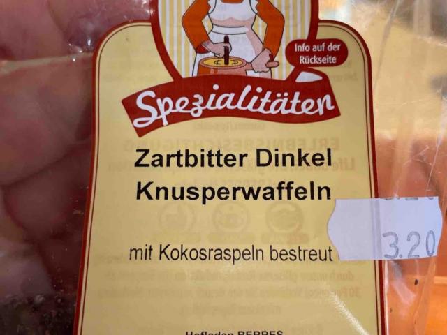 Zartbitter  Dinkel Knudperwaffeln von greatinshape | Hochgeladen von: greatinshape