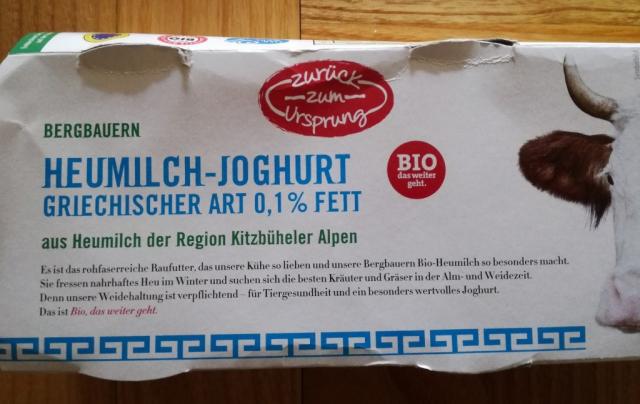 Bergbauern Heumilch-Joghurt, Griechischer Art, 0,1% Fett | Hochgeladen von: Wolve1