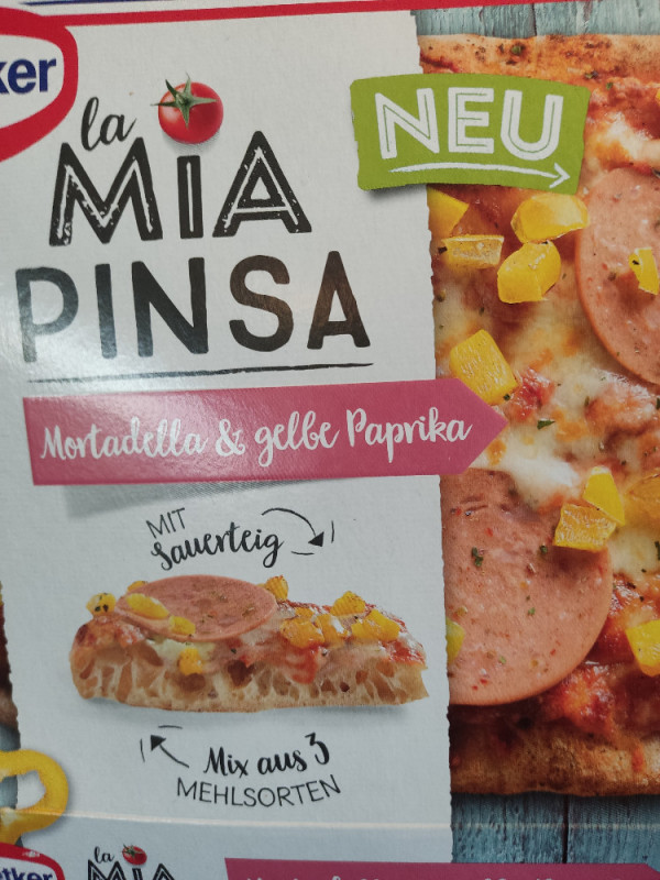 la Mia Pinsa Mortadella & gelbe Paprika von Bizmarck | Hochgeladen von: Bizmarck