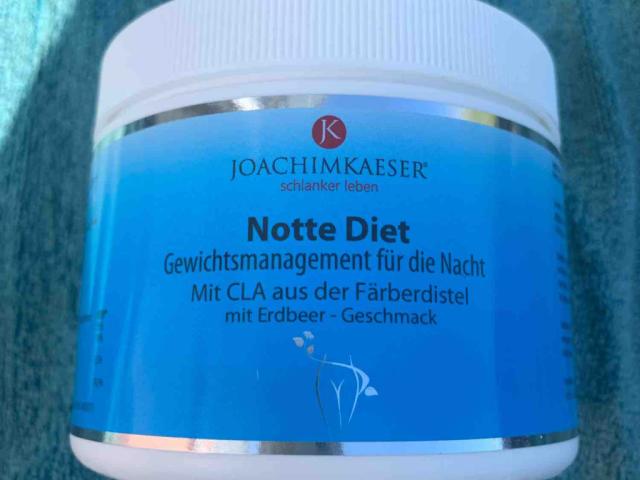 Notte Diet, Nahrungsergänzungsmittel von Inga76 | Hochgeladen von: Inga76