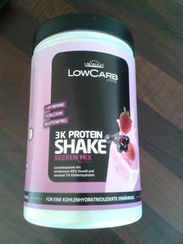LowCarb.one 3K Protein Shake, Beeren Mix | Hochgeladen von: engel071109472