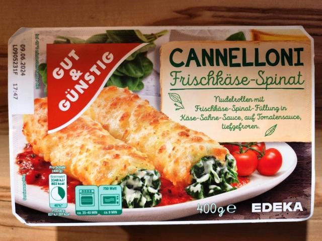 Cannelloni, Frischkäse-Spinat | Hochgeladen von: cucuyo111