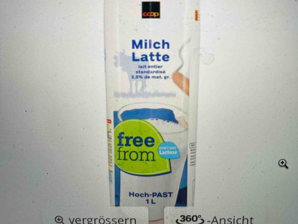 Free From Milch, Laktosefreie Milch , 3,5% von DasWeissIchDochNi | Hochgeladen von: DasWeissIchDochNicht