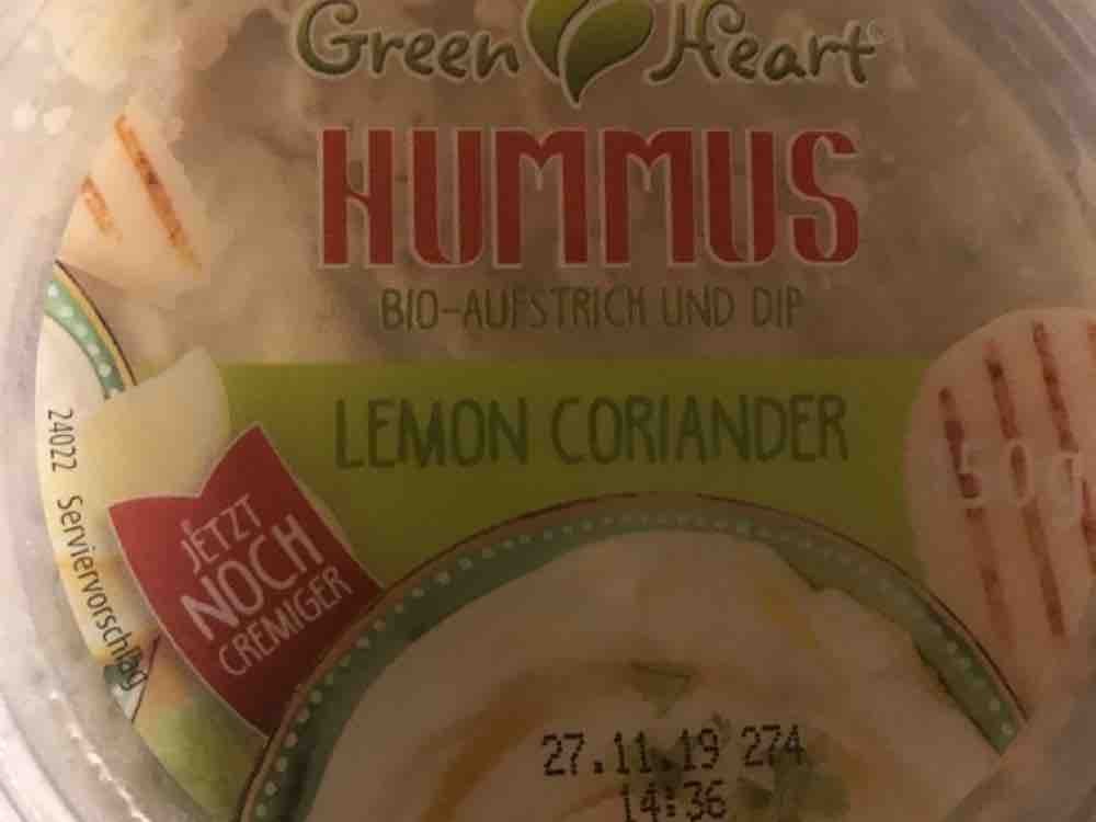 Hummus, Lemon Coriander von barbara183 | Hochgeladen von: barbara183