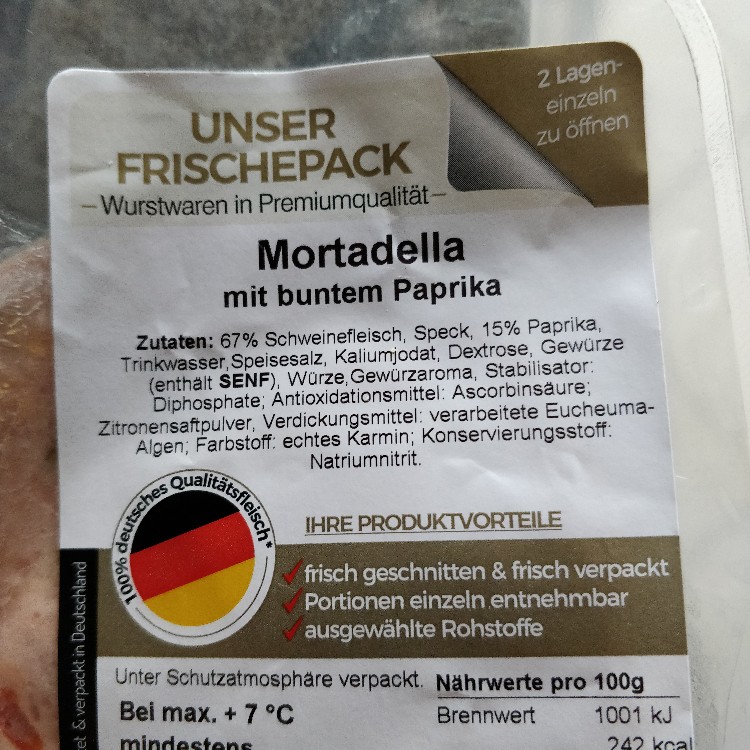 Mortadella, mit buntem Paprika von HardyH | Hochgeladen von: HardyH